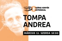 TOMPA ANDREA író-olvasó találkozó.